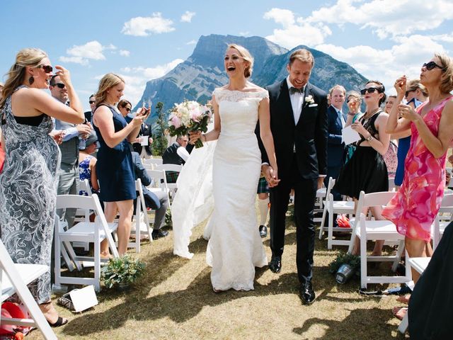 Rob and Bronwen&apos;s wedding in Banff, Alberta 69