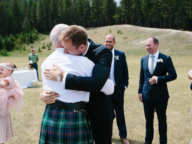 Rob and Bronwen&apos;s wedding in Banff, Alberta 75