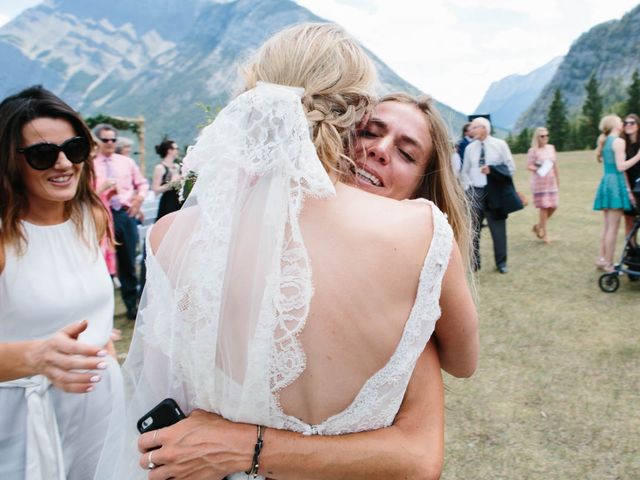 Rob and Bronwen&apos;s wedding in Banff, Alberta 76