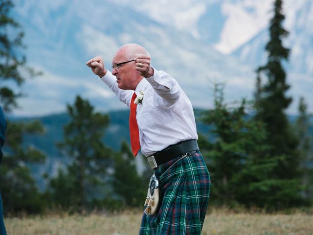 Rob and Bronwen&apos;s wedding in Banff, Alberta 87