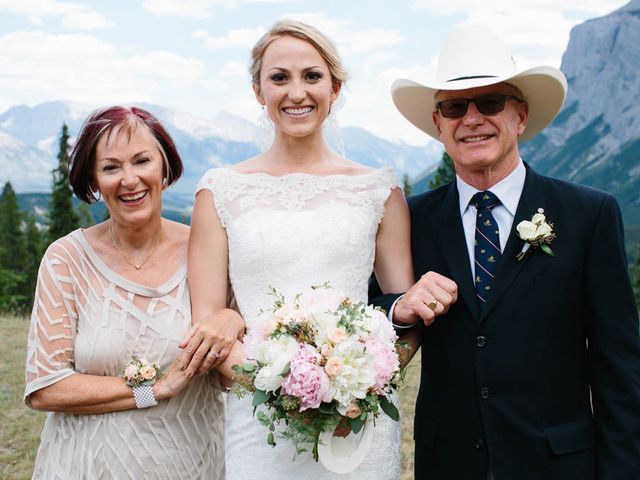 Rob and Bronwen&apos;s wedding in Banff, Alberta 91