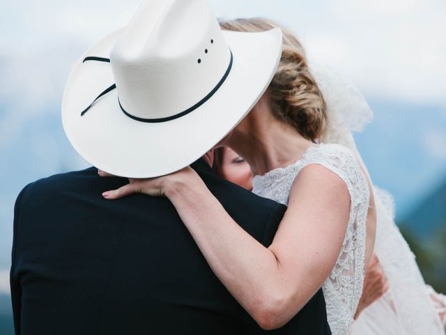 Rob and Bronwen&apos;s wedding in Banff, Alberta 93