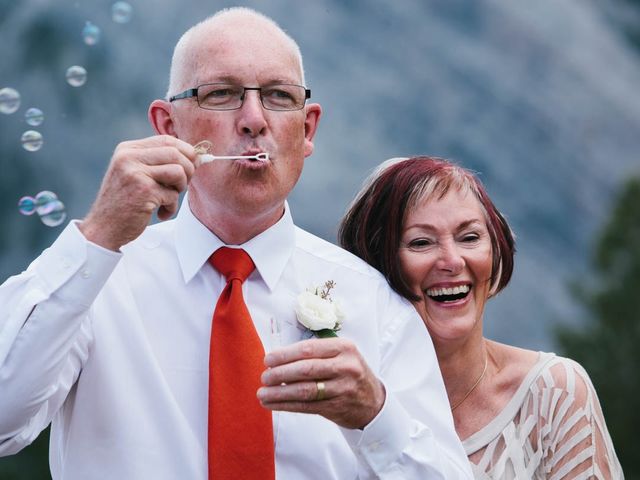 Rob and Bronwen&apos;s wedding in Banff, Alberta 97