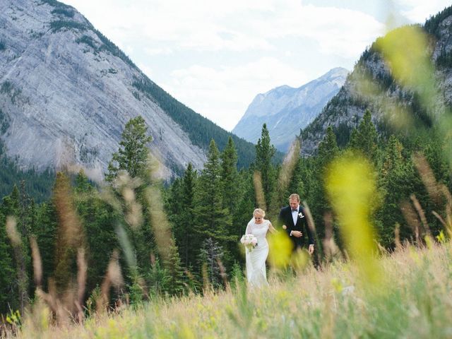 Rob and Bronwen&apos;s wedding in Banff, Alberta 98