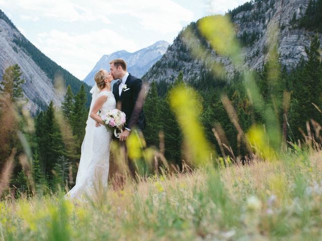 Rob and Bronwen&apos;s wedding in Banff, Alberta 99