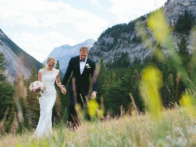 Rob and Bronwen&apos;s wedding in Banff, Alberta 100