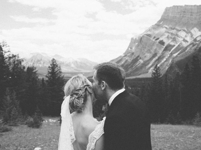 Rob and Bronwen&apos;s wedding in Banff, Alberta 2