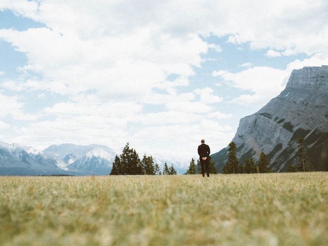 Rob and Bronwen&apos;s wedding in Banff, Alberta 130