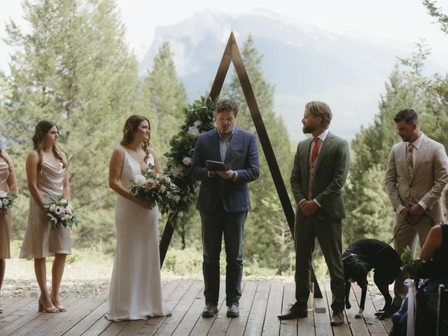 Jordan and Jenna&apos;s wedding in Canmore, Alberta 13