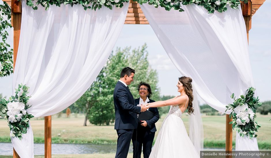 Nathan and Shayla's wedding in Grande Prairie, Alberta