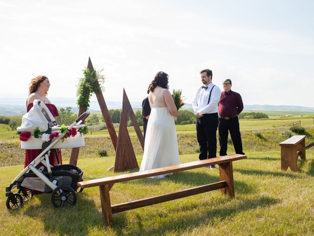 Paul and Skye&apos;s wedding in Longview, Alberta 66