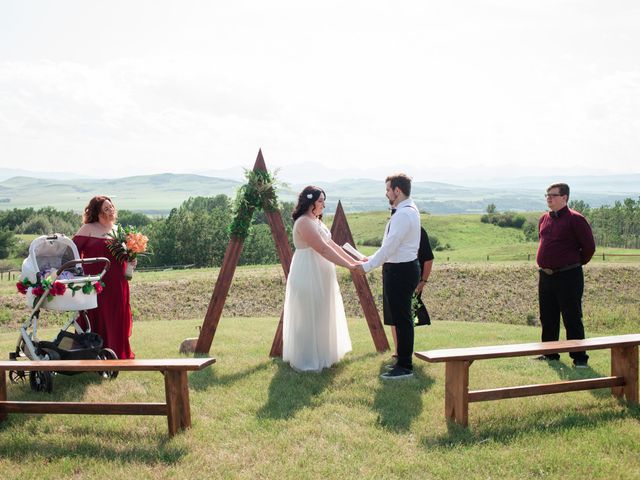 Paul and Skye&apos;s wedding in Longview, Alberta 68