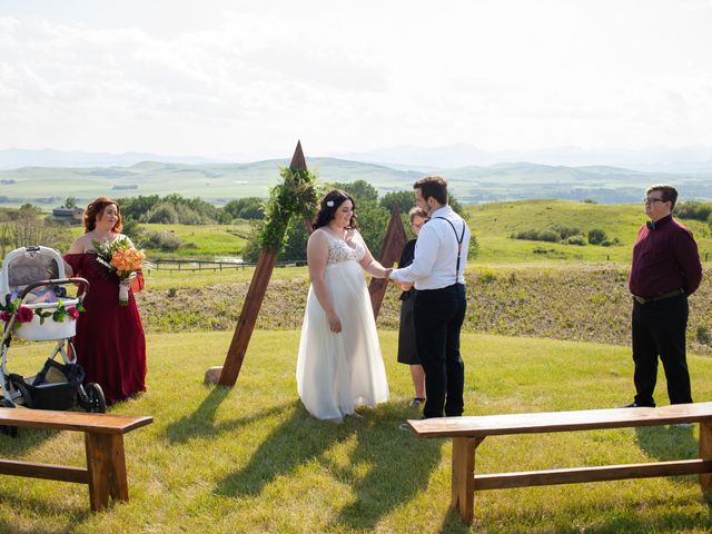 Paul and Skye&apos;s wedding in Longview, Alberta 70