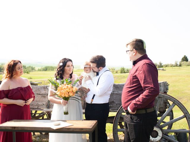 Paul and Skye&apos;s wedding in Longview, Alberta 97