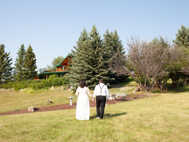 Paul and Skye&apos;s wedding in Longview, Alberta 110