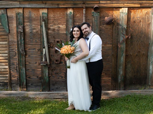 Paul and Skye&apos;s wedding in Longview, Alberta 112