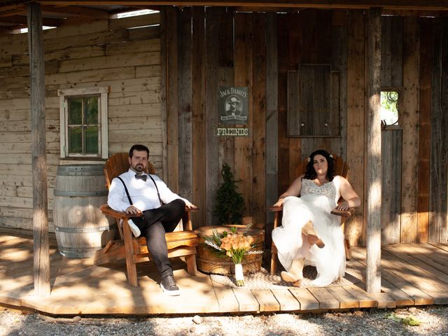 Paul and Skye&apos;s wedding in Longview, Alberta 124