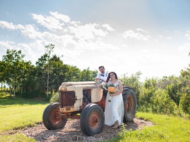 Paul and Skye&apos;s wedding in Longview, Alberta 147