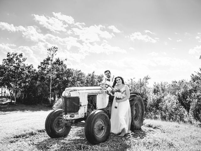 Paul and Skye&apos;s wedding in Longview, Alberta 148