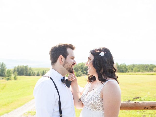 Paul and Skye&apos;s wedding in Longview, Alberta 193