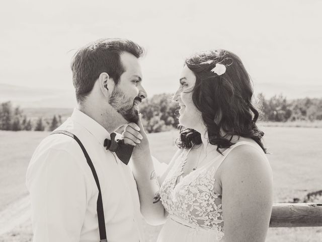 Paul and Skye&apos;s wedding in Longview, Alberta 195