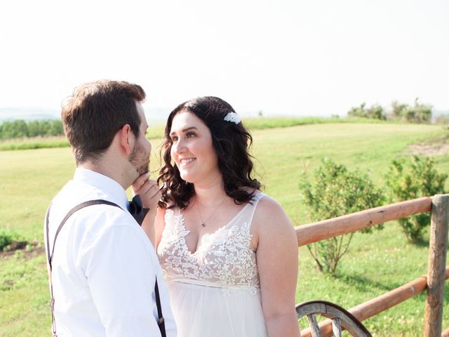 Paul and Skye&apos;s wedding in Longview, Alberta 197