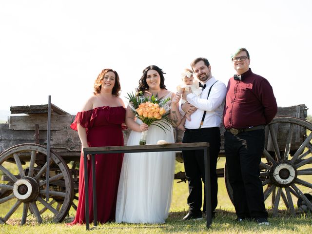 Paul and Skye&apos;s wedding in Longview, Alberta 248