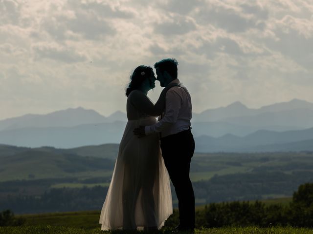 Paul and Skye&apos;s wedding in Longview, Alberta 261