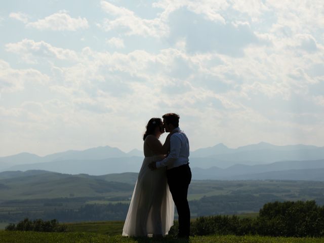 Paul and Skye&apos;s wedding in Longview, Alberta 263