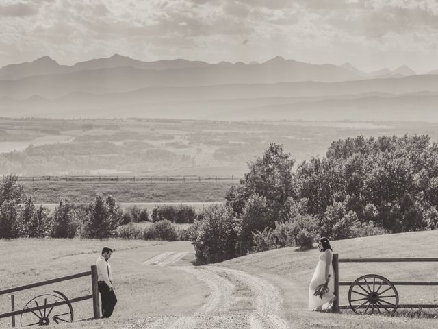 Paul and Skye&apos;s wedding in Longview, Alberta 281