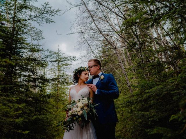 Lee and Korina&apos;s wedding in Canmore, Alberta 58
