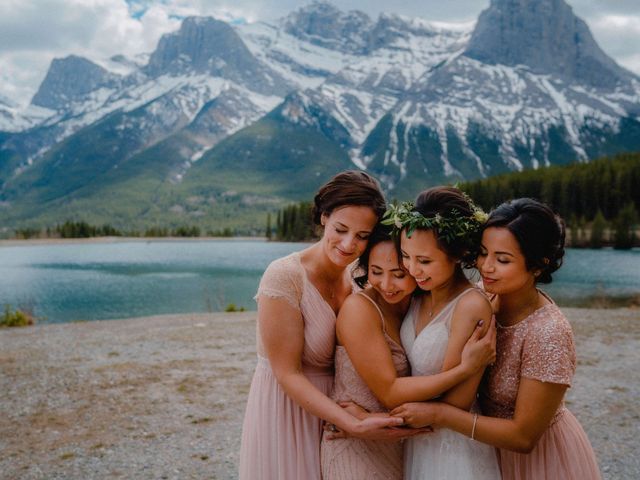 Lee and Korina&apos;s wedding in Canmore, Alberta 61