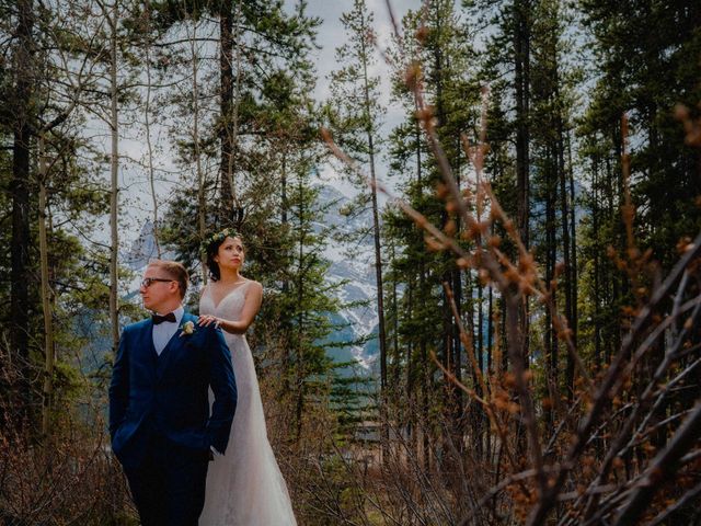 Lee and Korina&apos;s wedding in Canmore, Alberta 63