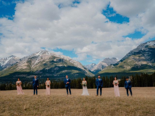 Lee and Korina&apos;s wedding in Canmore, Alberta 64