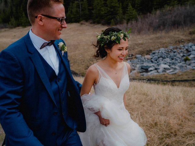 Lee and Korina&apos;s wedding in Canmore, Alberta 66