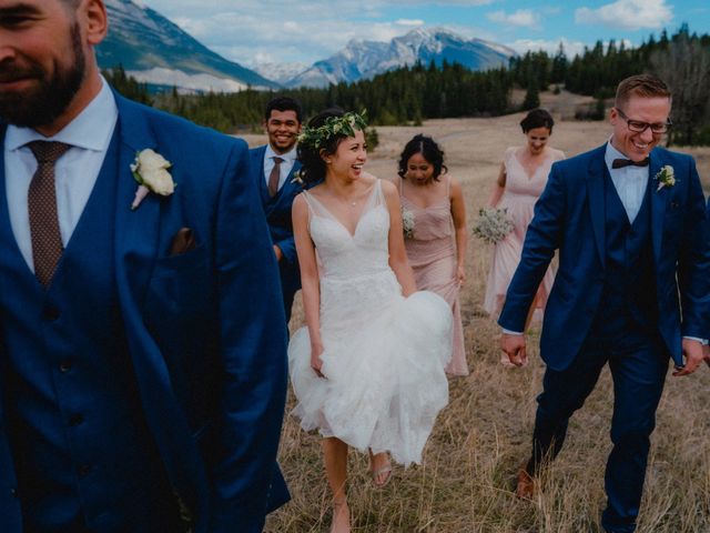 Lee and Korina&apos;s wedding in Canmore, Alberta 70