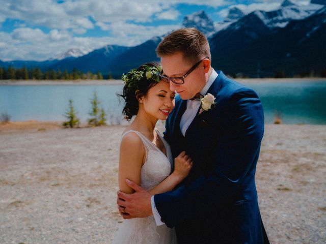 Lee and Korina&apos;s wedding in Canmore, Alberta 72
