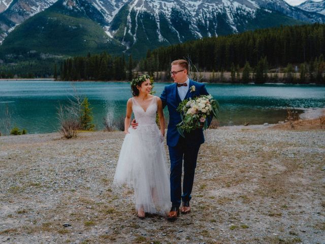 Lee and Korina&apos;s wedding in Canmore, Alberta 74