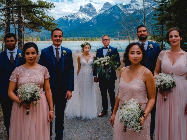 Lee and Korina&apos;s wedding in Canmore, Alberta 76