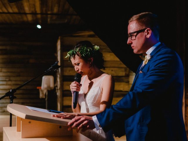 Lee and Korina&apos;s wedding in Canmore, Alberta 121