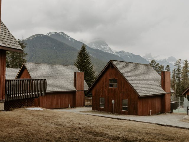 Donivan and Brittany&apos;s wedding in Banff, Alberta 1