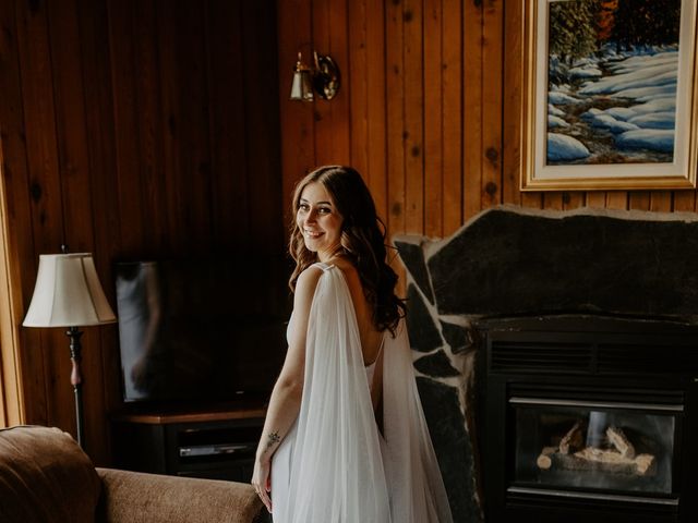 Donivan and Brittany&apos;s wedding in Banff, Alberta 15