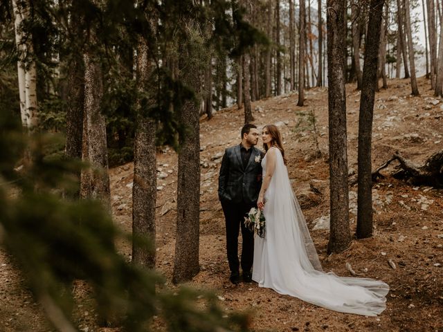 Donivan and Brittany&apos;s wedding in Banff, Alberta 36