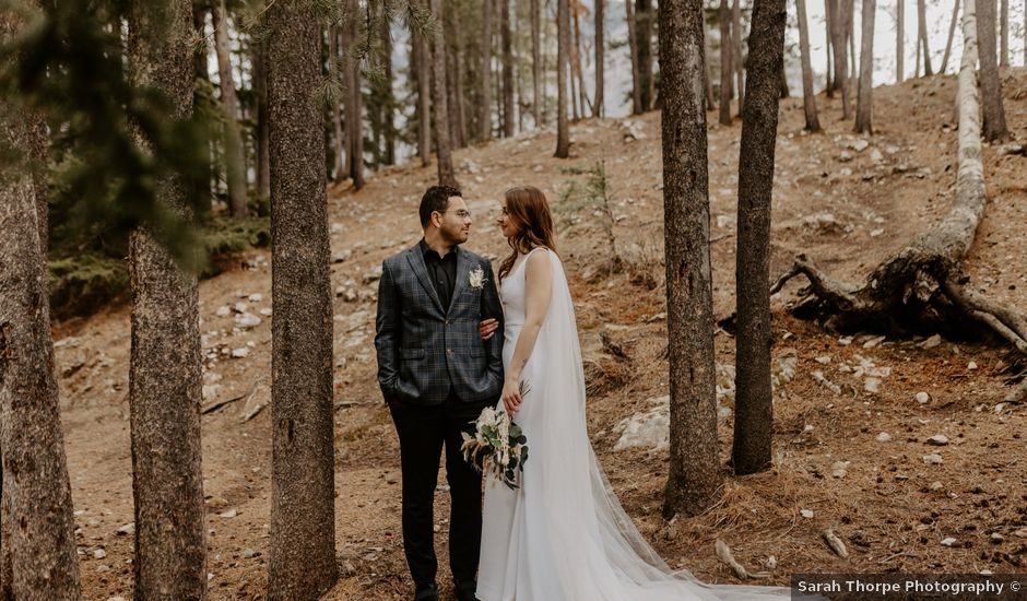 Donivan and Brittany's wedding in Banff, Alberta