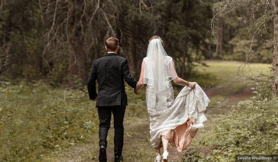 Joy and Ian's wedding in Sundre, Alberta