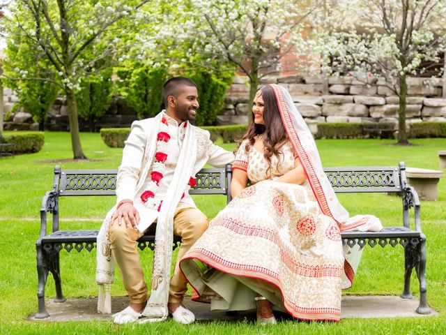 Manhar and Jessica&apos;s wedding in Mississauga, Ontario 19