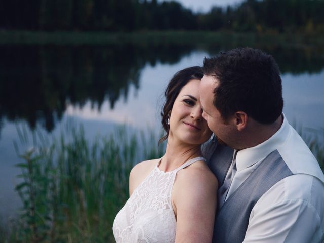 Steve and Kelsey&apos;s wedding in Waskesiu Lake, Saskatchewan 39