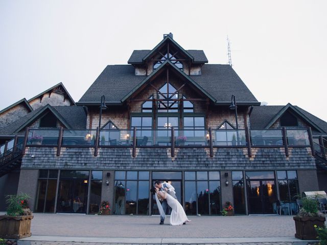 Steve and Kelsey&apos;s wedding in Waskesiu Lake, Saskatchewan 40