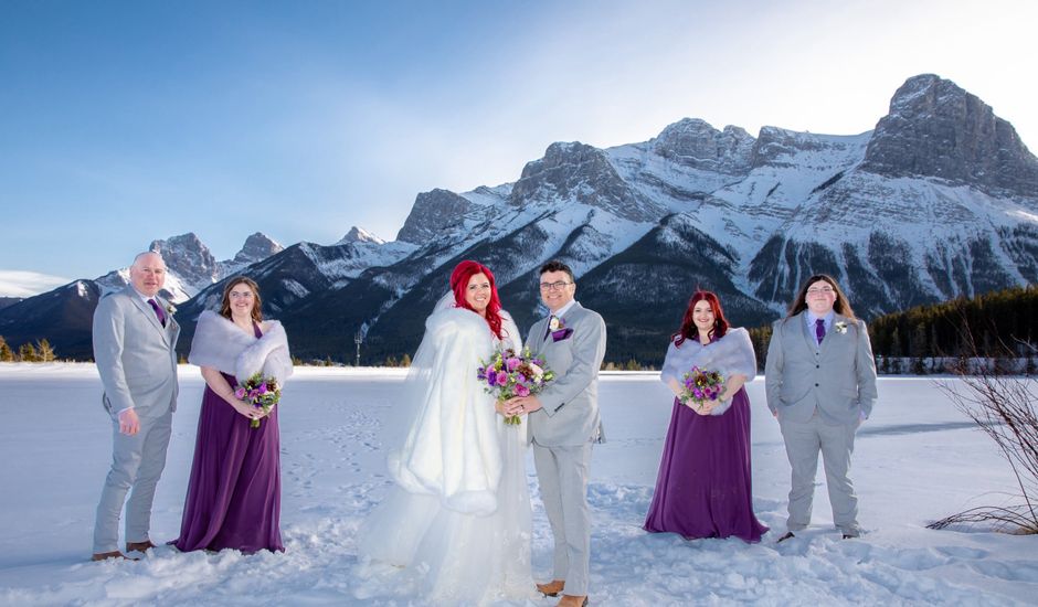 Ryan and Lindsay's wedding in Canmore, Alberta