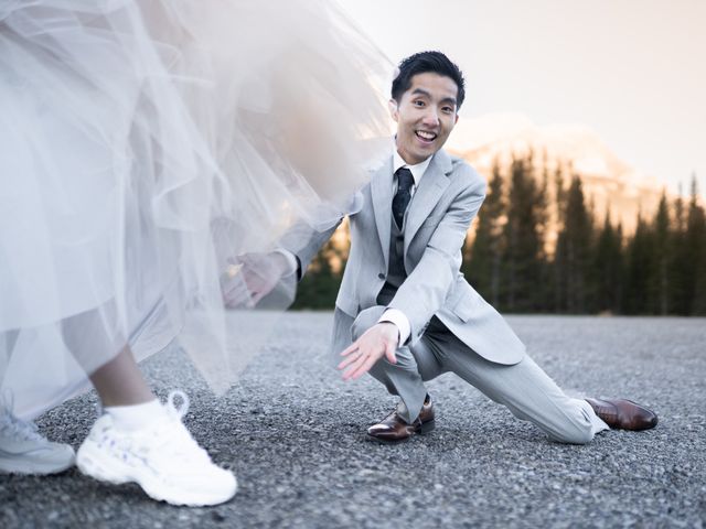 Taku and Indy&apos;s wedding in Kananaskis, Alberta 3